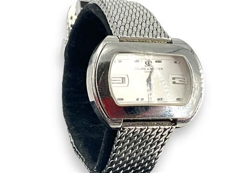 baume and mercier wrist watch